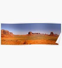 Desert landscape in the Arizona Poster