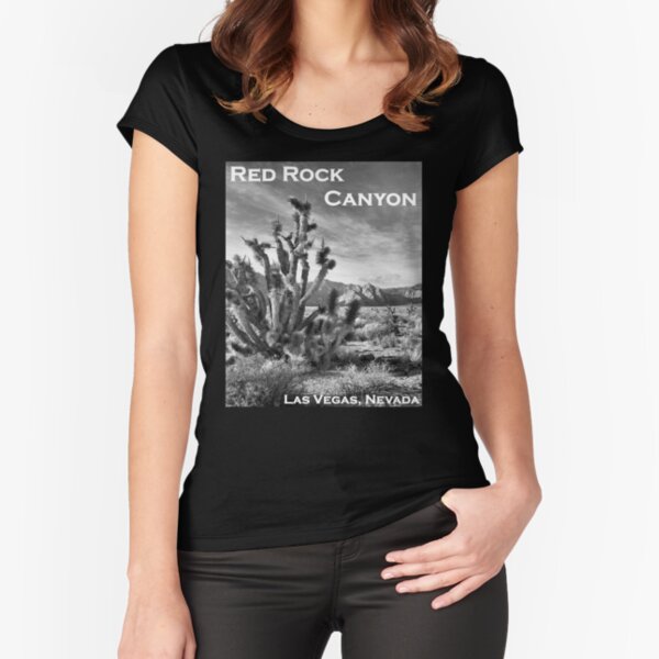 Joshua Tree, Red Rock Canyon National Conservation Area, Nevada Fitted Scoop T-Shirt