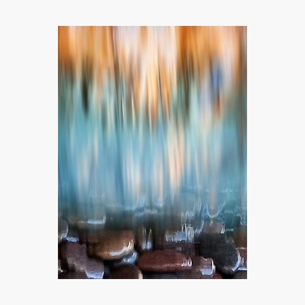Waterfall abstract Photographic Print