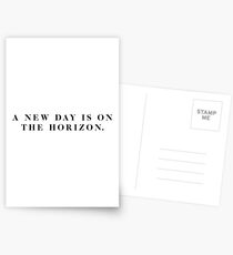 Oprah A New Day Is On The Horizon Quote Postcards