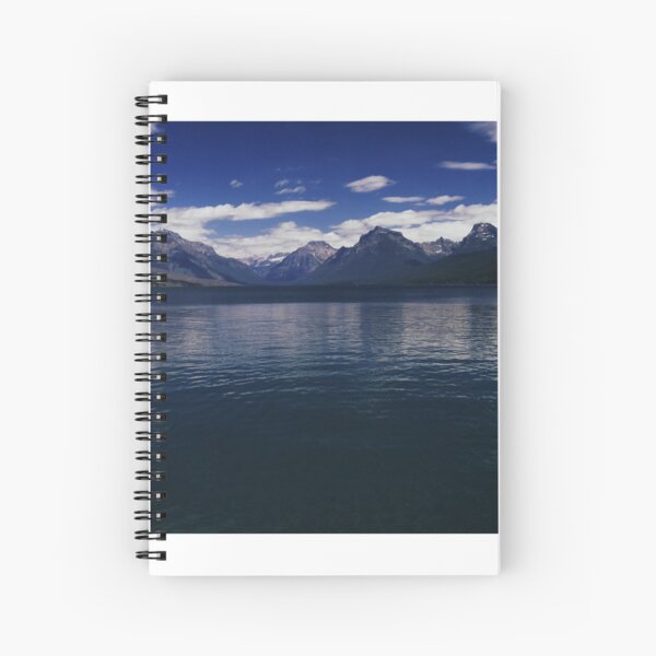 Lake McDonald, Glacier N.P., Montana Spiral Notebook