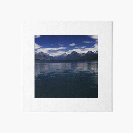 Lake McDonald, Glacier N.P., Montana Art Board Print