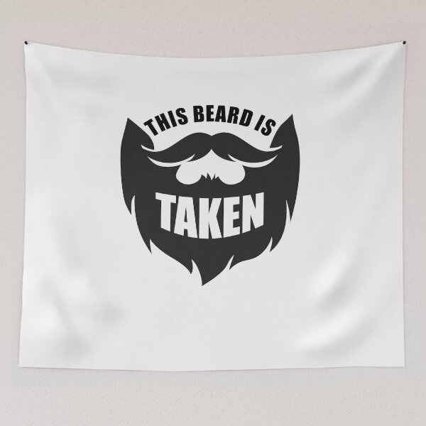 Item preview, This Beard is Taken Funny Valentines Day Gift Men 1 designed and sold by hadleydesigns.