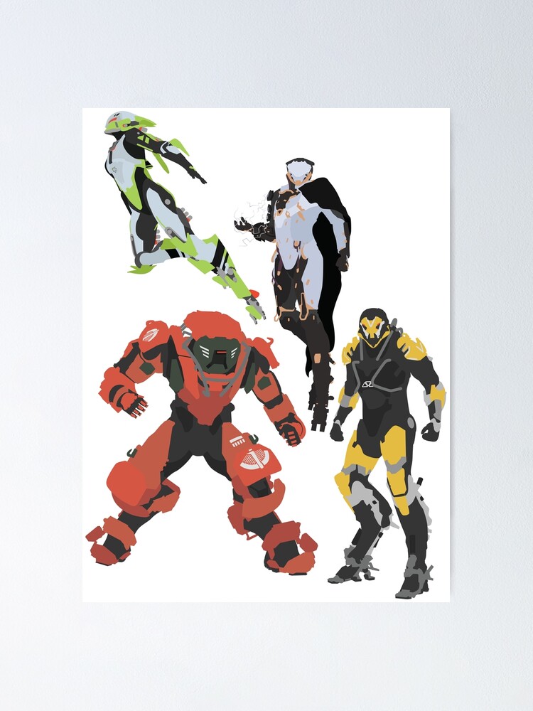 Anthem - All 4 Javelins Vector Art Anthem - All 4 Javelins Vector Art