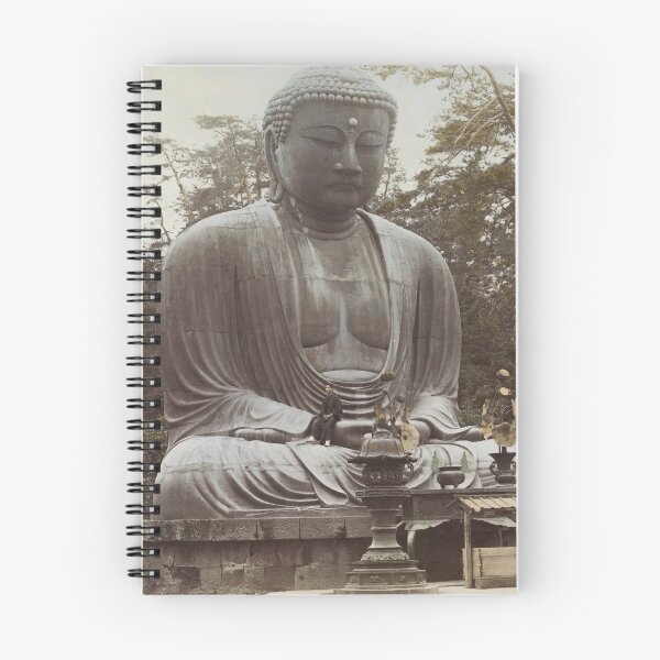 Item preview, Giant Buddha, Kusakabe Kimbei, 1890 designed and sold by Vintage Wall Art.