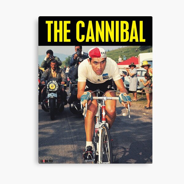 Eddy "The Cannibal" von Merckx Leinwanddruck