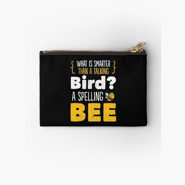 Item preview, A Spelling Bee Print -Funny Saying Talking Bird Gift Product designed and sold by noirty.