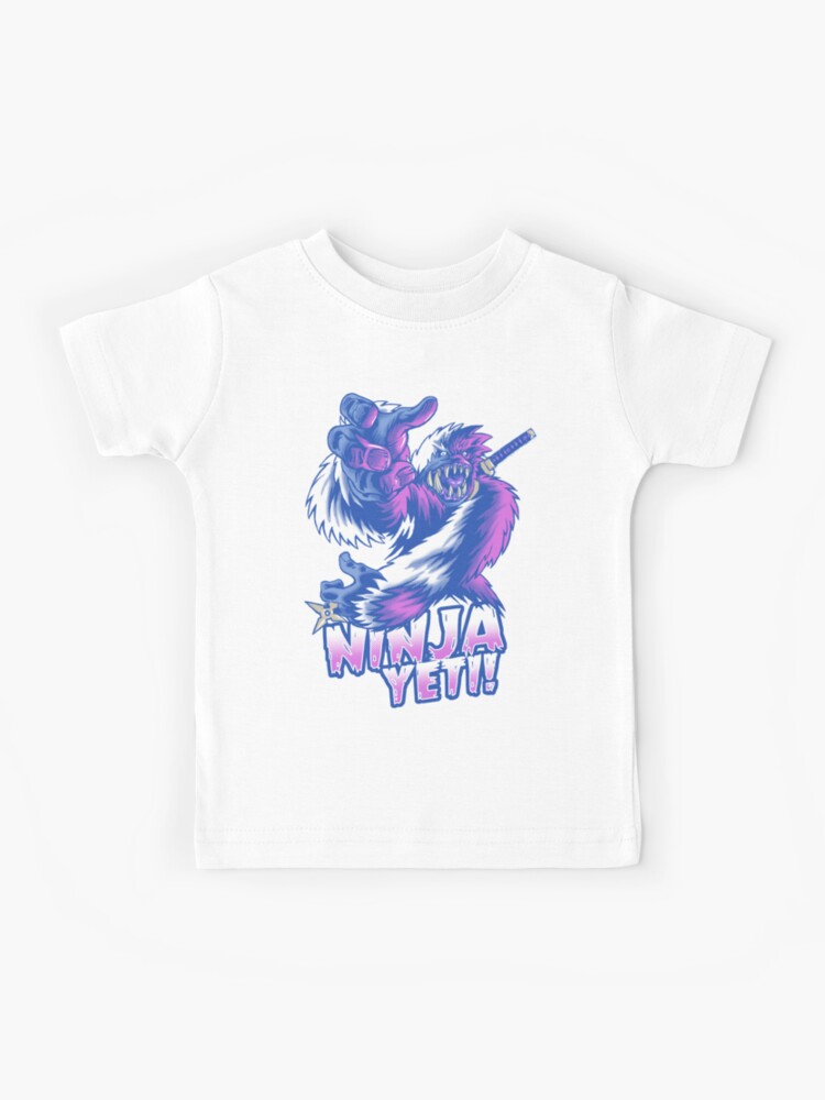 Ninja Yeti Kids T-Shirt for Sale by cs3ink