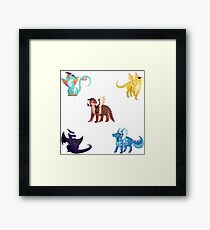 Drachen des Schicksals 2 Gerahmtes Wandbild