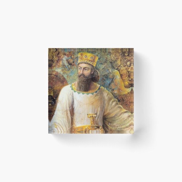 Cyrus the Great, King of Kings Acrylic Block