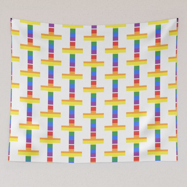 Item preview, Rainbow Cross (light) designed and sold by porcupride.