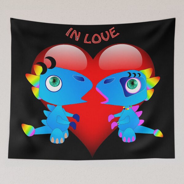 Item preview, DRAGONS IN LOVE designed and sold by Astralia.