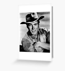 Clint Eastwood Greeting Card