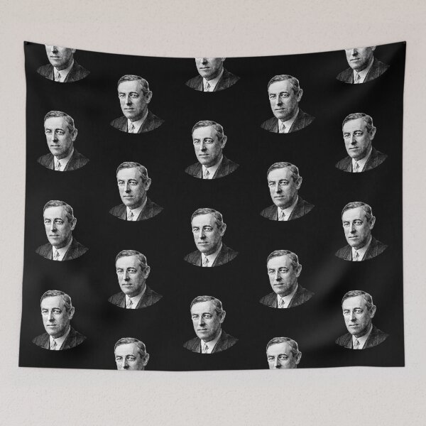 Item preview, President Woodrow Wilson Graphic designed and sold by warishellstore.