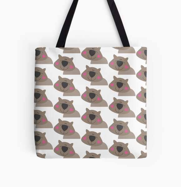 Cutie wombat All Over Print Tote Bag