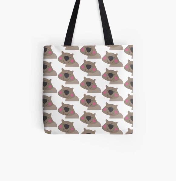 Cutie wombat All Over Print Tote Bag