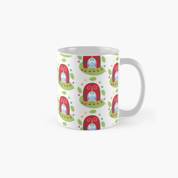 Happy ladybug Classic Mug