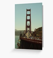 San Fransico Bridge Greeting Card