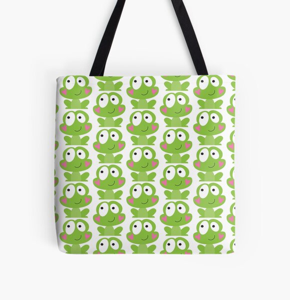 Happy frog All Over Print Tote Bag