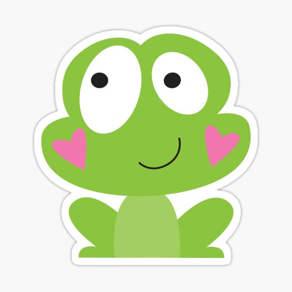 Happy frog Sticker