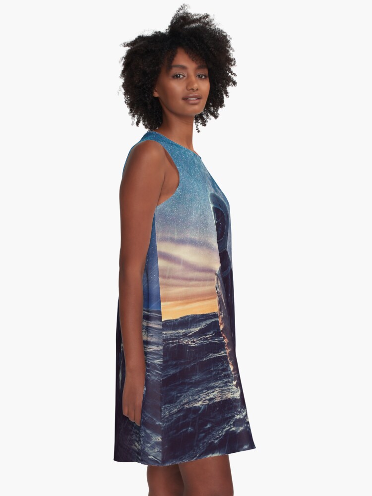 Alternate view of Stranded A-Line Dress