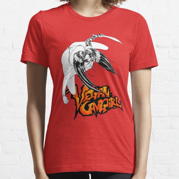 Vegan Cave Girl Strikes Essential T-Shirt