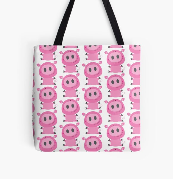 Cutie pig All Over Print Tote Bag
