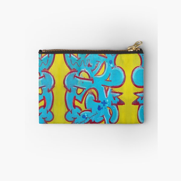 Item preview, Shapes light blue on yellow designed and sold by Diego Manuel Rodriguez.