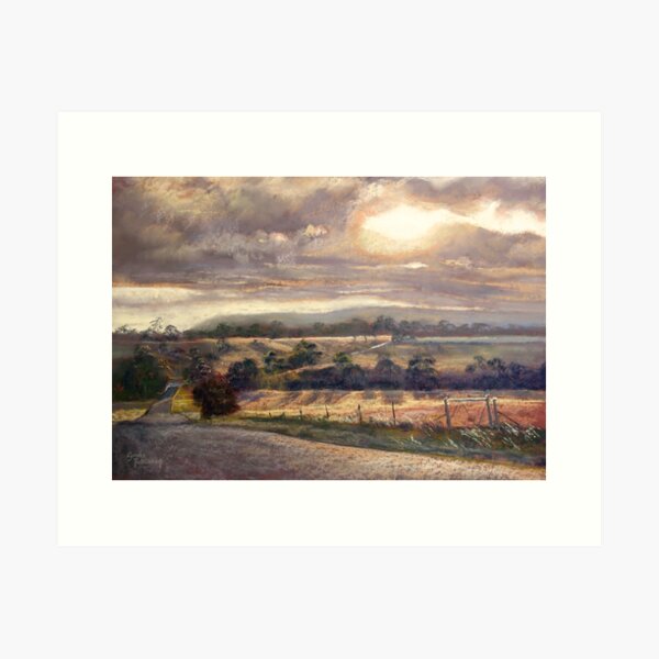 'The Road to Tallarook' Art Print
