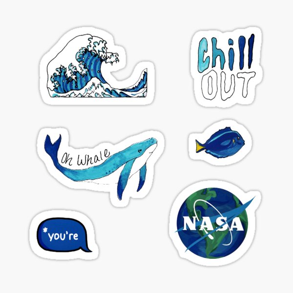 Blue Pack Sticker