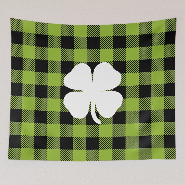 Item preview, Buffalo Plaid: Four Leaf Clover designed and sold by Jared Davies.