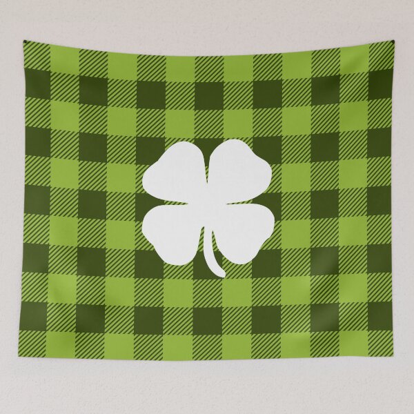 Item preview, Buffalo Plaid: Four Leaf Clover designed and sold by Jared Davies.