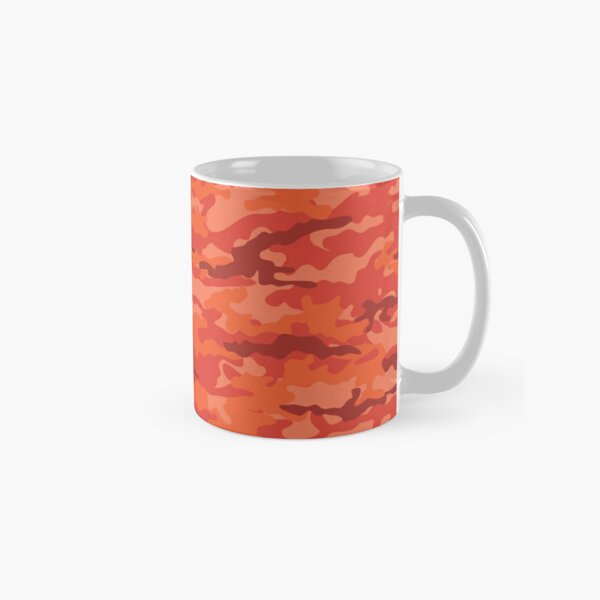 Orange Camo Coffee Mug by Original_Wicked