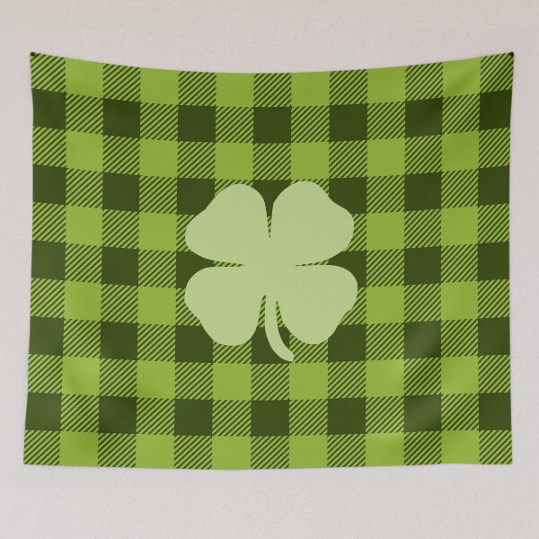 Item preview, Buffalo Plaid: Four Leaf Clover designed and sold by Jared Davies.