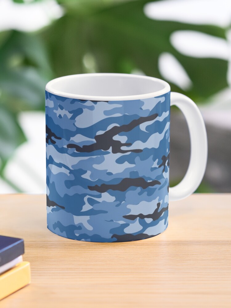 Camo USA Flag Mug Camouflage American Flag Hunter Mug 