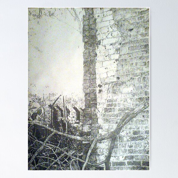 Item preview, A Brick Wall in Hillsborough designed and sold by jomillwood.