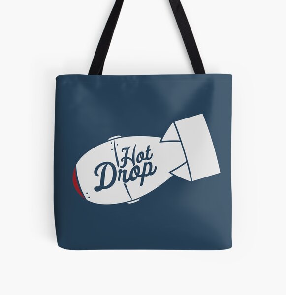Bomba Vector HOTDROP - Azul Bolsa estampada de tela