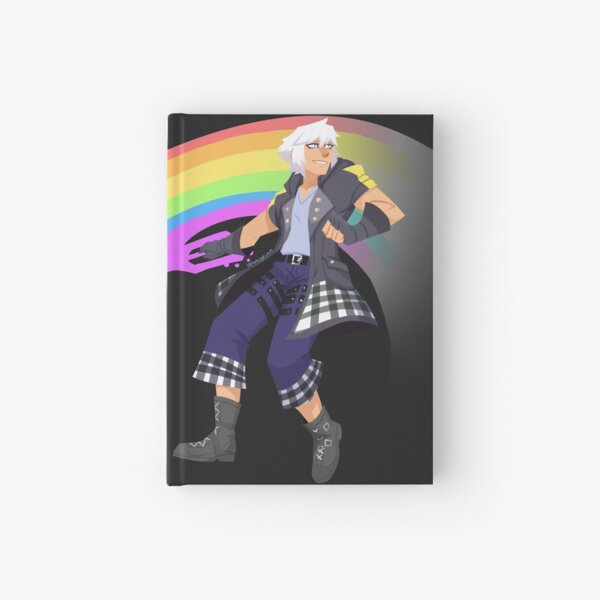 Vista previa del artículo con la obra «Rainbow Riku», diseñado y vendido por MintySkulls.