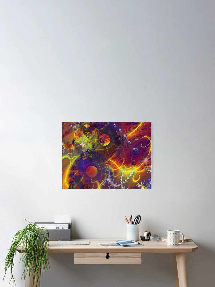 Thumbnail 2 of 3, Poster, Rupture In Time designed and sold by Holly Werner.