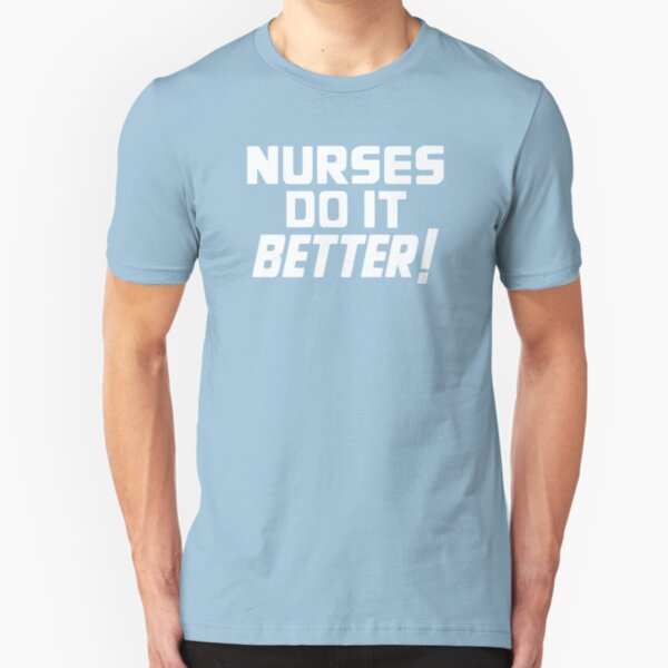 Nurses Love Rock N Roll Too Slim Fit T-Shirt