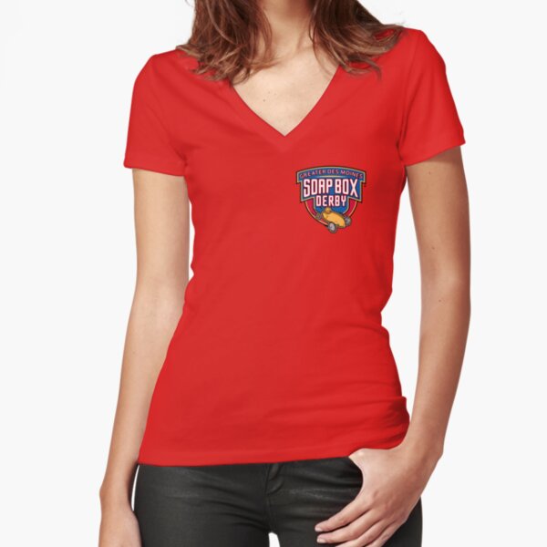 Fitted V-Neck T-Shirt