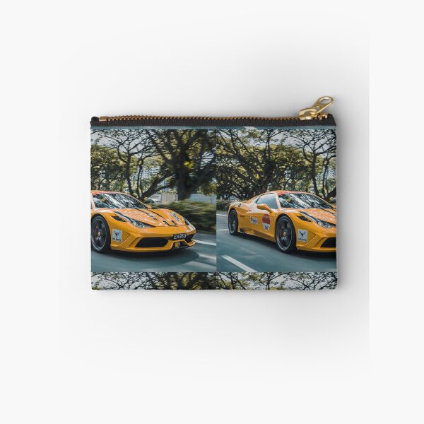 Item preview, Happy fantastic yellow car designed and sold by DelightfulArts.