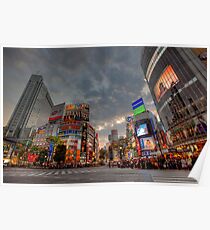 Shibuya • Tokyo • Japan Poster