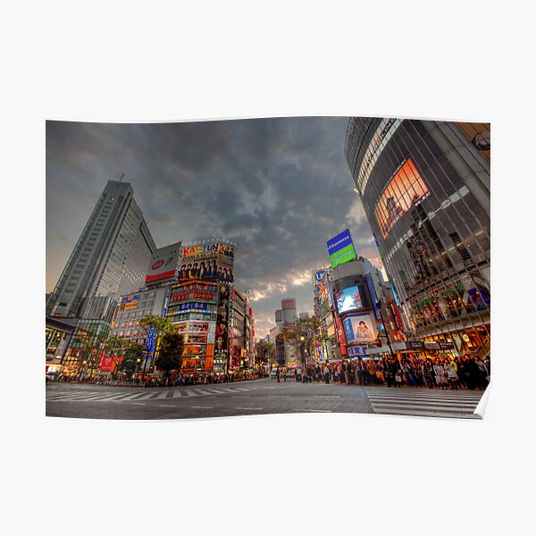 Shibuya • Tokyo • Japan Poster