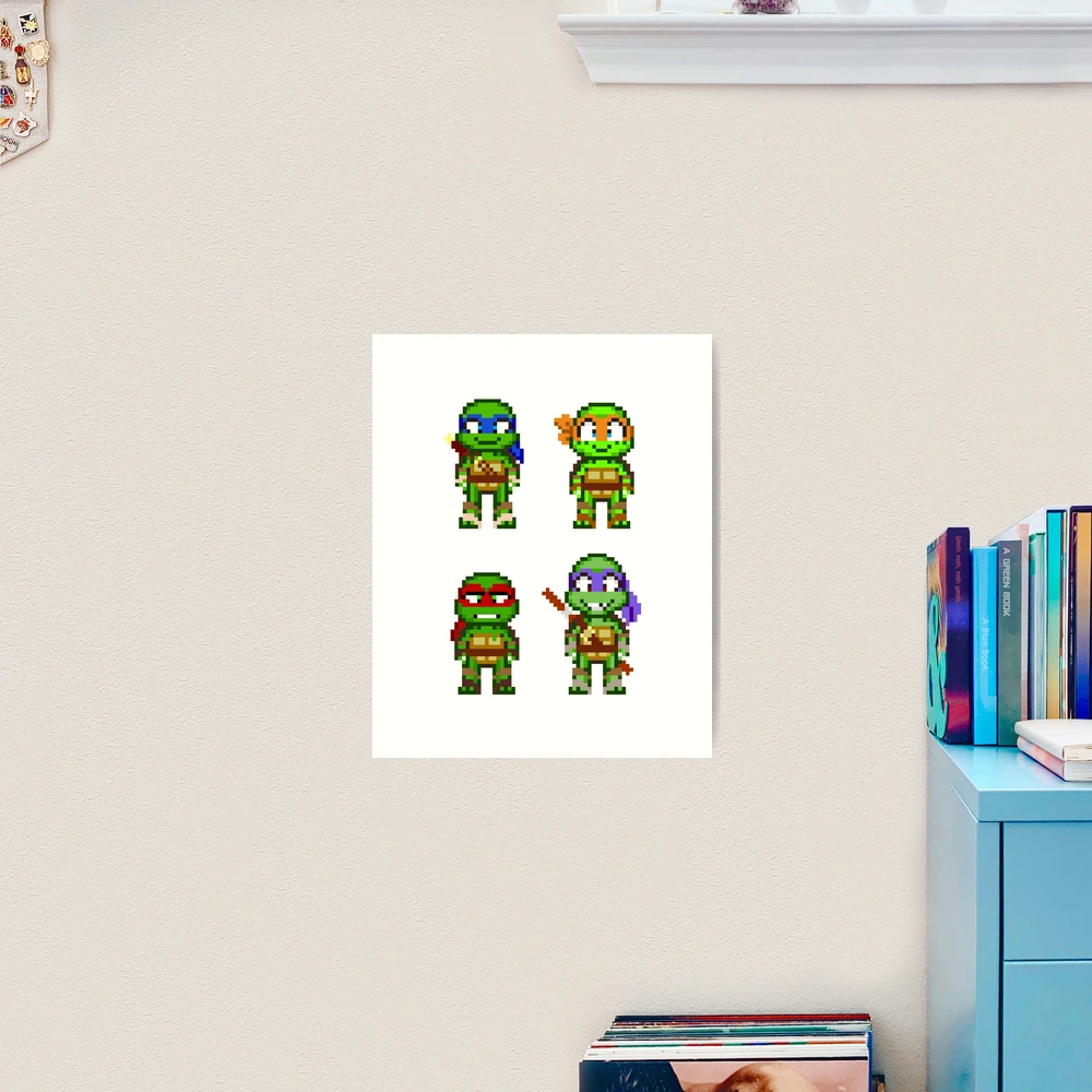 Teenage Mutant Ninja Turtles 2012 Mini Pixels | Kids T-Shirt