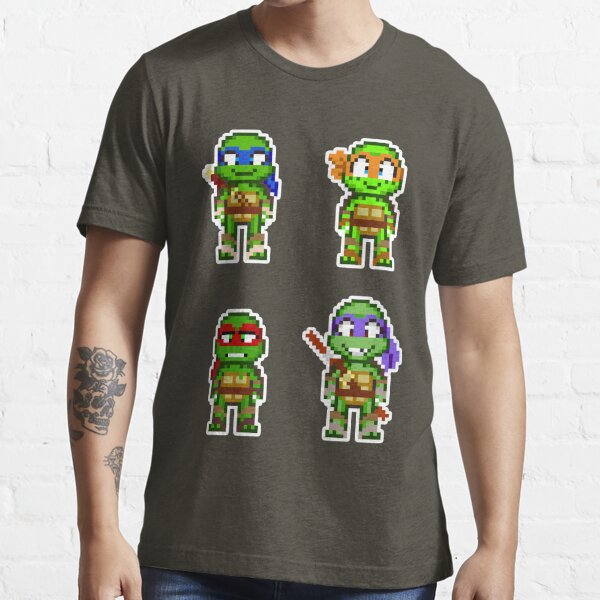 Teenage Mutant Ninja Turtles 2012 Mini Pixels | Kids T-Shirt