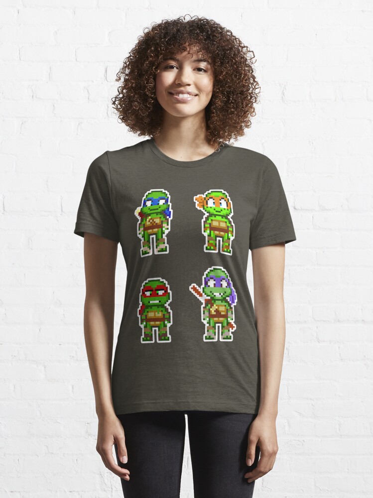 TMNT Nickelodeon Teenage Mutant Ninja Turtle Shirt Graphic Tee Youth Large  2012