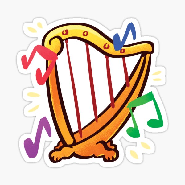 meadowHarp Sticker