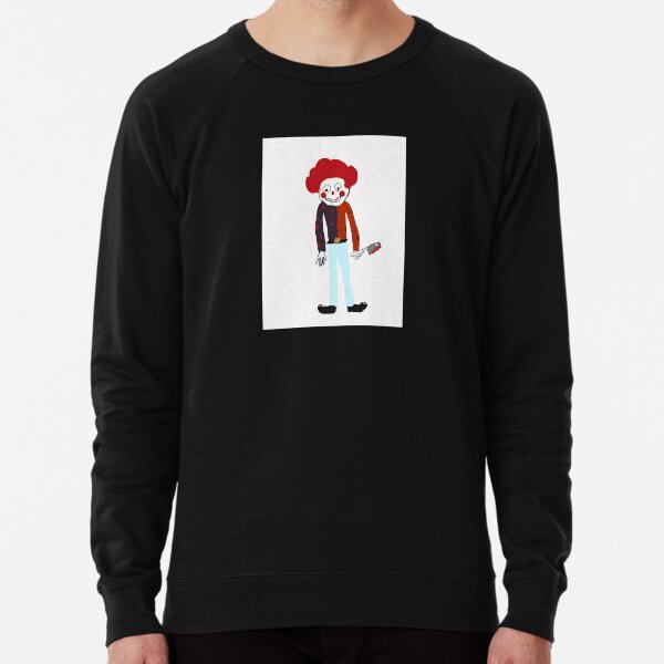 happy face clown Lightweight Sweatshirt