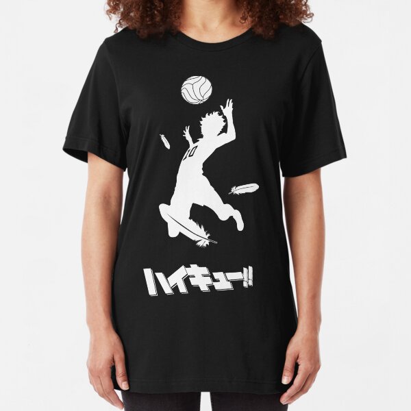 Haikyuu!! Hinata spike Slim Fit T-Shirt